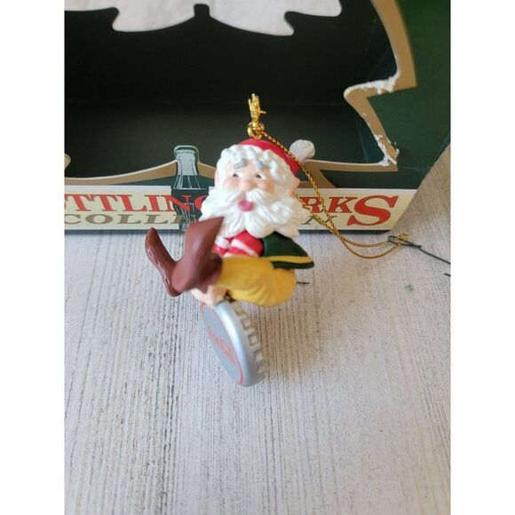 Coca-Cola thirsting for adventure bottling Works ornament Xmas elf - Picture 2 of 7